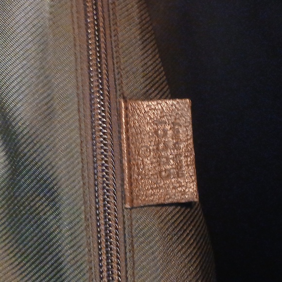 Authentic Gucci Web Sherry Line Tote Bag GG  Anvas Leather - Picture 15 of 16